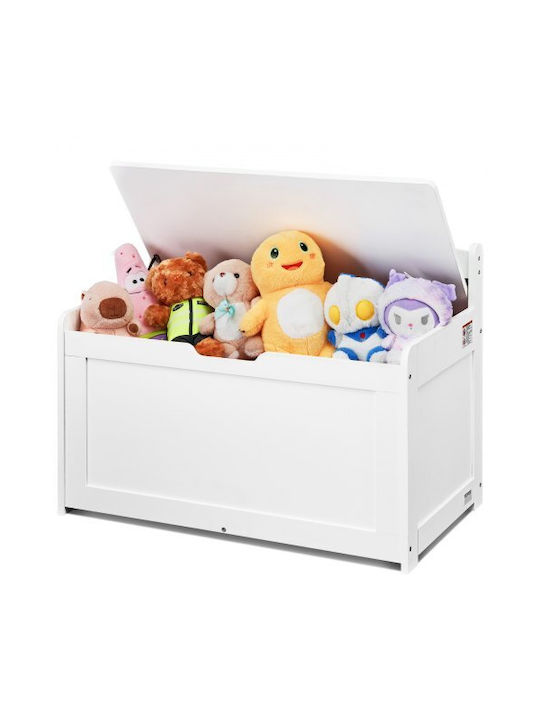 Vevor Детска кутия за съхранение Бял 83x45x61см 1бр