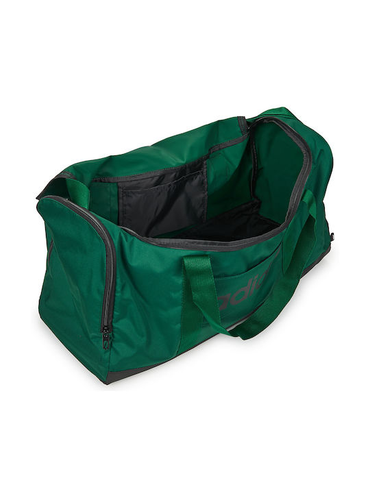 adidas Linear Duffel Γυναικεία Τσάντα Ώμου για Γυμναστήριο Πράσινη