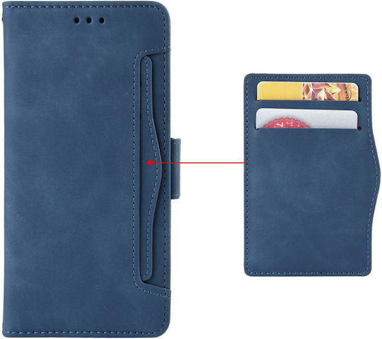 Book Δερματίνης / Πλαστικό / Σιλικόνης Navy Μπλε (Realme GT 7 Pro)