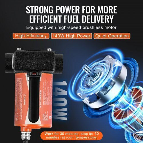 Vevor Антлия Преливане на масло за Скъф Automatic 12V