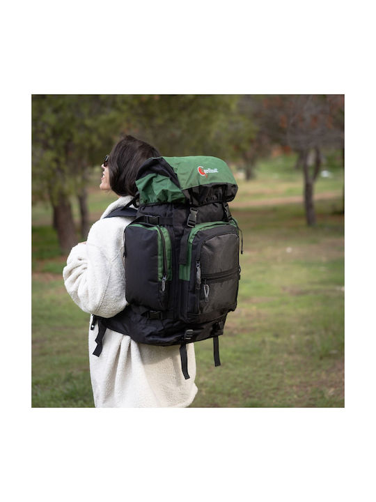 Cardinal Ορειβατικό Σακίδιο 60lt Αδιάβροχο Χακί Expedition