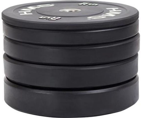 HMS Scheibenset Olympischen Typs Gummierte 1 x 20kg Φ50mm