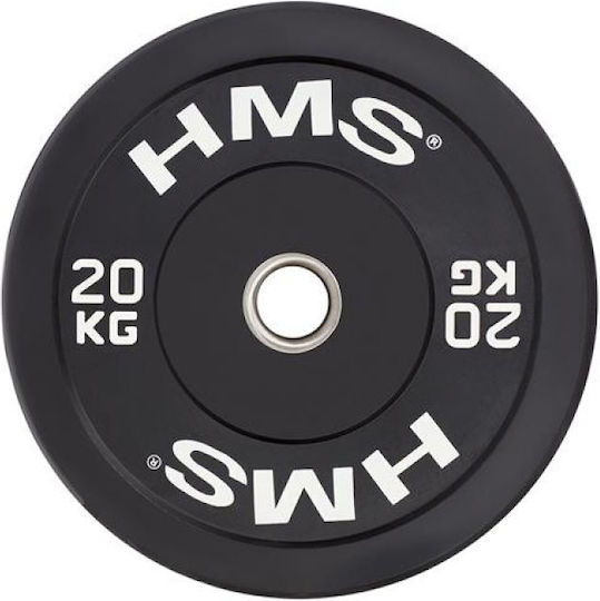 HMS Scheibenset Olympischen Typs Gummierte 1 x 20kg Φ50mm