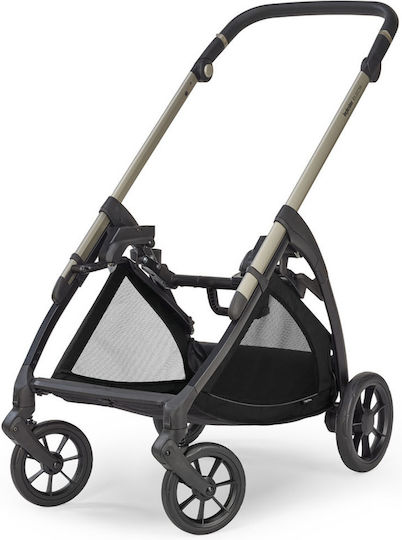 Inglesina Electa 2025 Adjustable Baby Stroller Suitable for Newborn Upper Black / Iridium 8.7kg