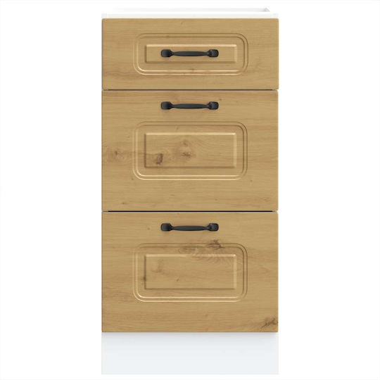 Kalmar Comodă de Bucătărie de Podea Artisan Oak 40x46x81.5buc