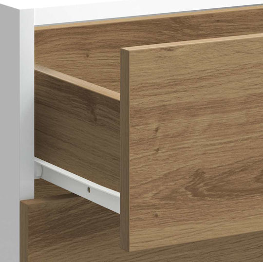 Επιδαπέδια Συρταριέρα Κουζίνας Δρυς 60x46x81.5εκ.