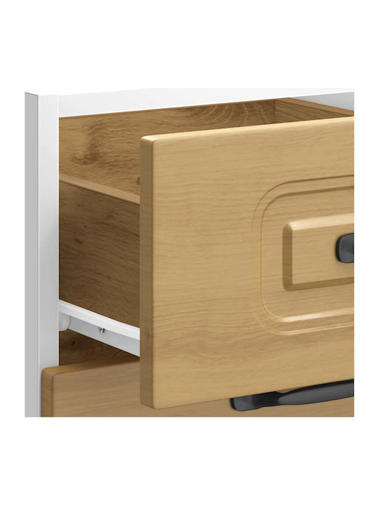 Kalmar Kitchen Floor Drawer Unit Artisan Oak 40x46x81.5cm
