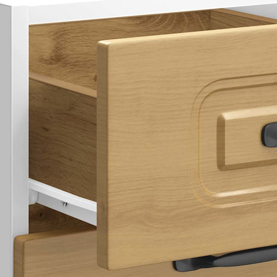 Kalmar Comodă de Bucătărie de Podea Artisan Oak 40x46x81.5buc