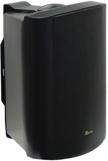 Tele Επιτοίχια Ηχεία 100W (Ζεύγος) 27x24x36εκ. Μαύρα