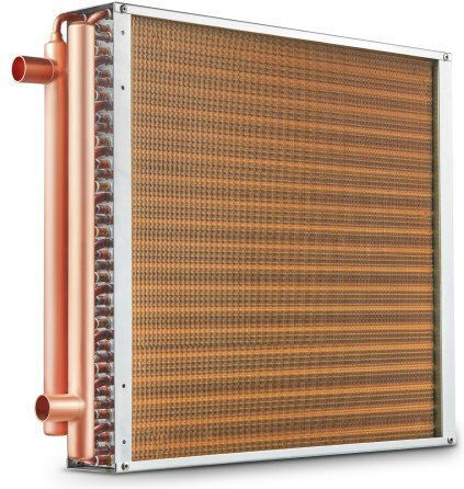 Vevor Schimbător de Căldură Apă-Aer 20"x20" 3 Rânduri Cpgshrq202001r9uuv0
