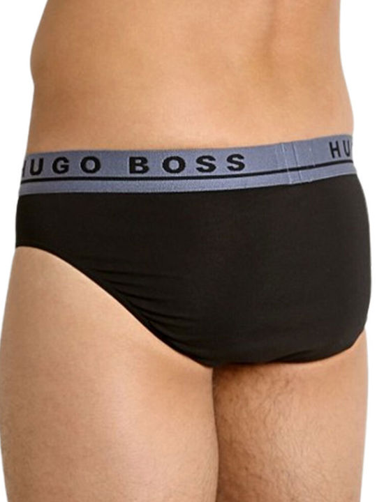 Hugo Boss Men's Slips Black 3Pack