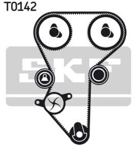 Water Pump Set + Skf Timing Belt