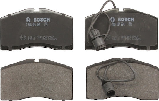 Bosch Brake Pad Front 2pcs for Audi A8 Universal