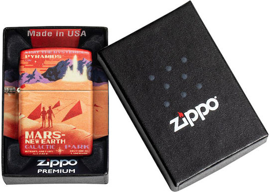 Zippo Αντιανεμικός Αναπτήρας Φλόγας Mars Design