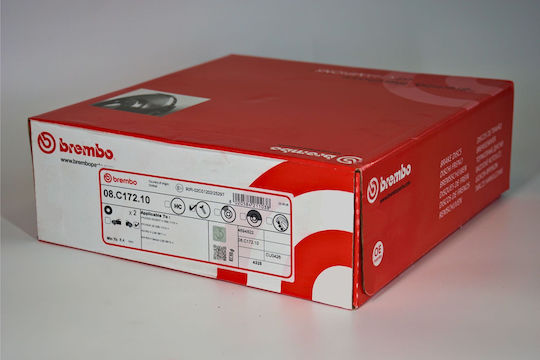 Disc de frână Hyundai Accent IV Sedan RB Brembo 08C17210