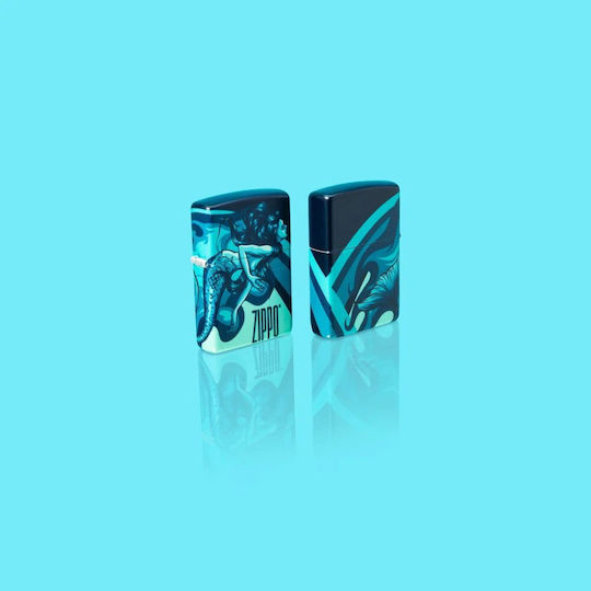 Zippo Αντιανεμικός Αναπτήρας Φλόγας Mermaid