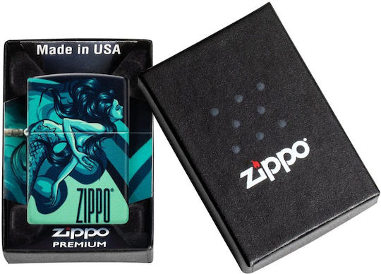 Zippo Αντιανεμικός Αναπτήρας Φλόγας Mermaid