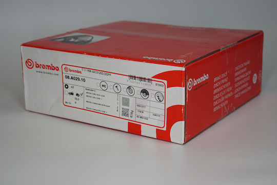 Mazda 3 Bk Brembo Bremsenscheibe 08a02910