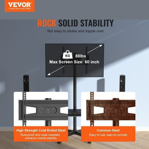 Vevor LDDSZJKYDLY60F75FV0 Wall TV Mount up to 60"