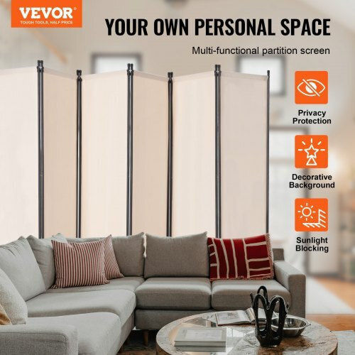 Vevor Decorative Room Divider Fabric 311x180.5cm