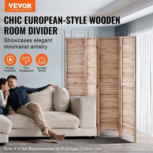 Vevor Διακοσμητικό Παραβάν Ξύλινο 162x170cm