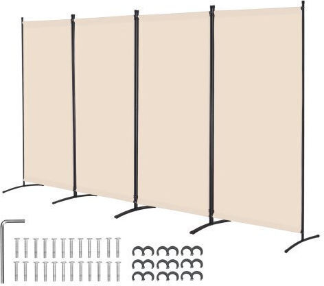Vevor Διακοσμητικό Παραβάν Υφασμάτινο 346.4x184cm