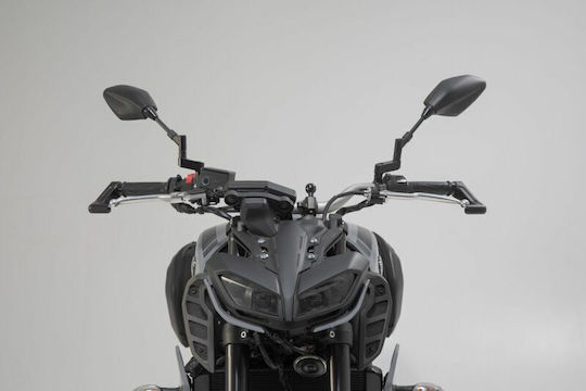 SW-Motech Προστατευτικά Μανετών Μοτοσυκλέτας Yamaha MT-07 Μαύρο