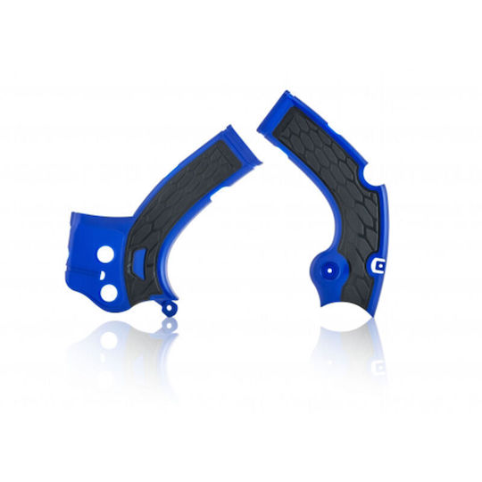 Acerbis X-Grip Motorcycle Frame Protectors Yamaha YZF - R 7 Blue