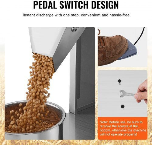 Vevor Automatic Particle Filling Machine 10-1000g Stainless Steel Weighing Machine Seeds Tea Grains Ldsklfzjbzd15egl0v2