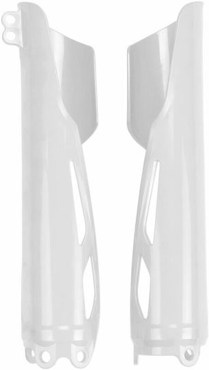 UFO Motorcycle Front Suspension Protectors Honda CRF 250 White
