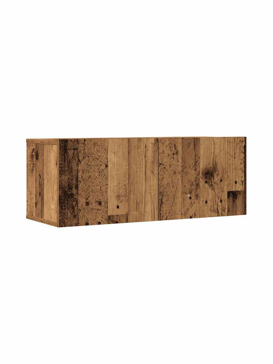 Living Room TV Unit Brown L100xW30xH30cm