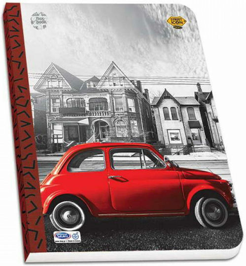 Skag Schulheft Geregelt A4 3 Schulfachhefte Street Icons Brücke (Verschiedene Designs oder Farben)