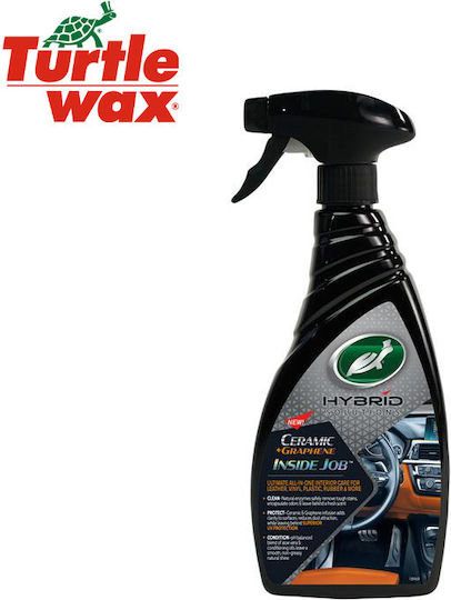 Turtle Wax Hybrid Solutions Спрей за Блясък и Восъчна Епилация за Кожени Части на Автомобил 500 мл