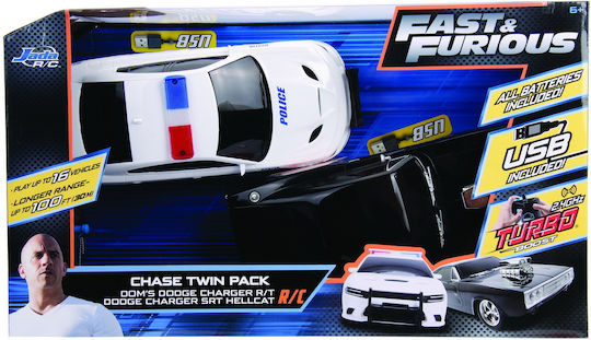 Jada Toys Toyota Supra Police Car 1:16 for Ages 6+
