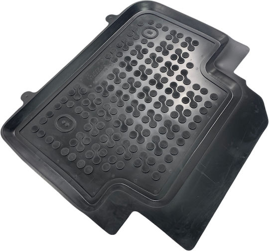 Set of Front and Rear Mats 4pcs Tray Type for BMW Series 5 2023+ Black