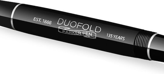 Parker Duofold Module Stilou Medium Cu Cerneală Neagră