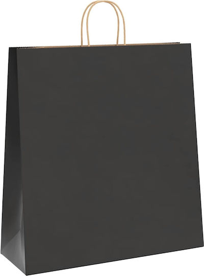 vidaXL Paper Bag for Gift Black 45x48x17cm. 250pcs