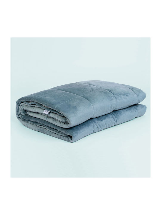 Nordic Paradise Κουβέρτα Βαρύτητας Sherpa Μονή 150x200εκ. Gray Color