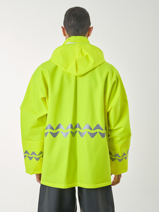 Anorak Jacket Fluorescent Yellow