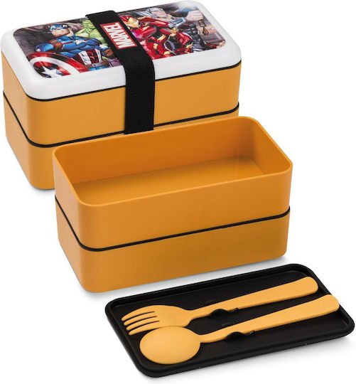 Egan Italy Recipient pentru copii din plastic Avengers x 10buc