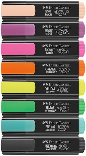 Faber-Castell Neon Markere de Subliniere 5mm Neon Colors 8buc