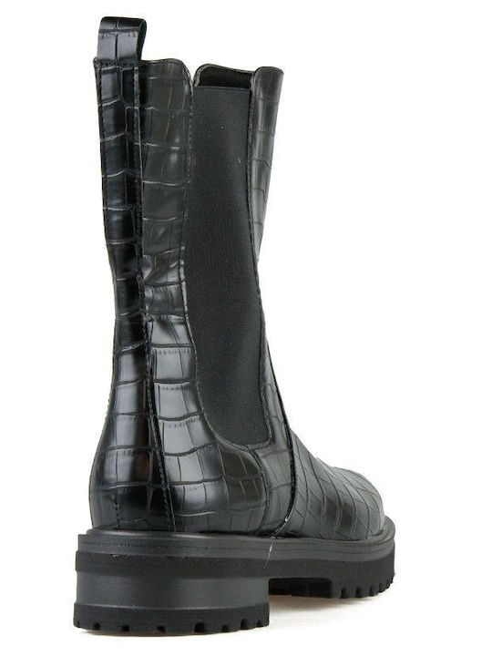 Stiefeletten Damen Schwarz