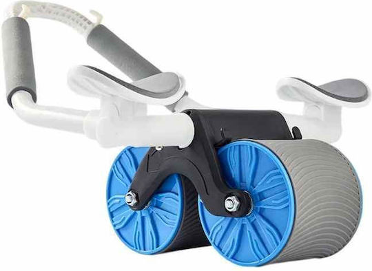 Roată de Exerciții Specială pentru Fitness Kingbest cu Temporizator Wireless Albastru Gri
