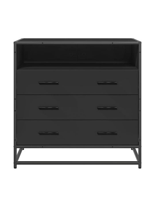 Comoda pentru Dormitor Negru 70x41x70buc