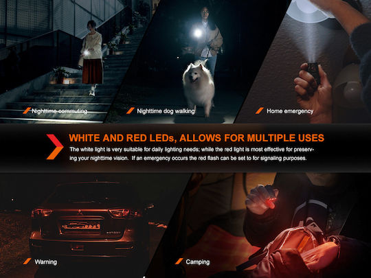 Fenix Rechargeable Keychain Flash Light LED with Maximum Brightness 500lm