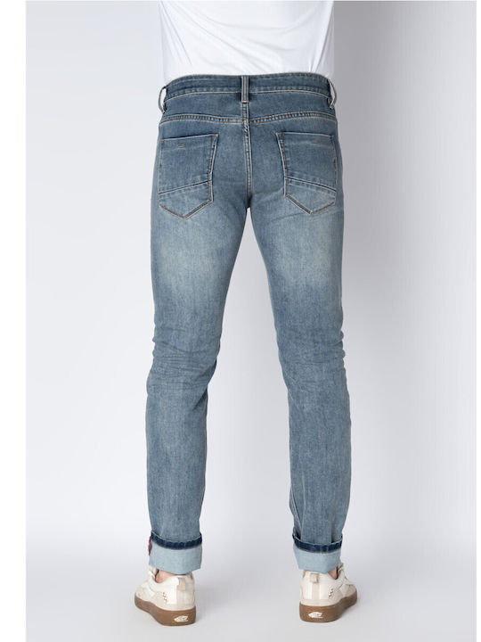 Men's Jeans Pants with Regular Fit Light Blue