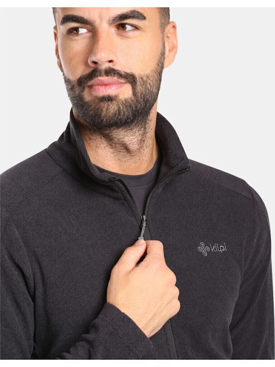 Men's Fleece Cardigan Black