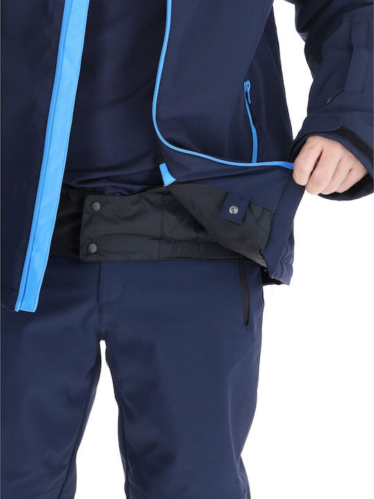 Icepeak 56130839-390 Ανδρικό Μπουφάν για Σκι & Snowboard Navy Μπλε