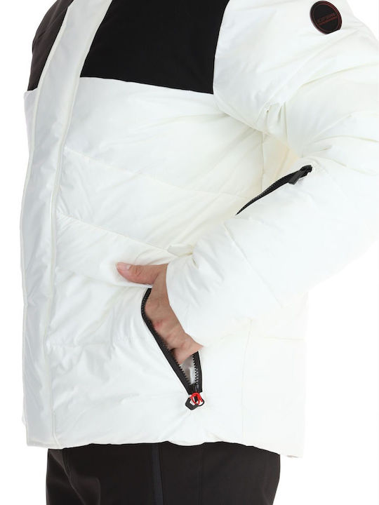 Icepeak 56112530-012 Ανδρικό Μπουφάν για Σκι & Snowboard Μπεζ