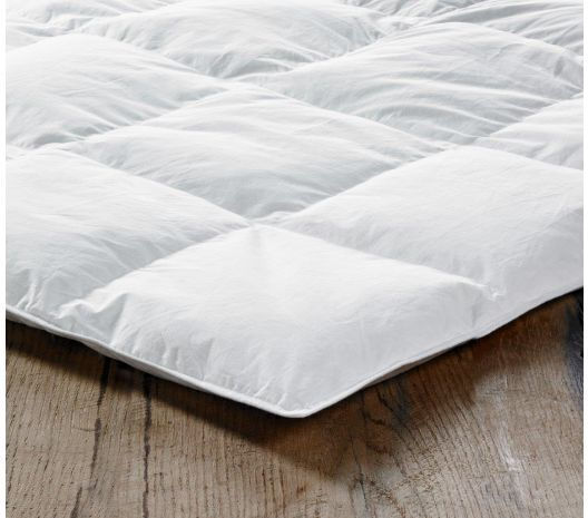 Bettdecke Großes Doppelbett Daunen 220x240cm Weiß